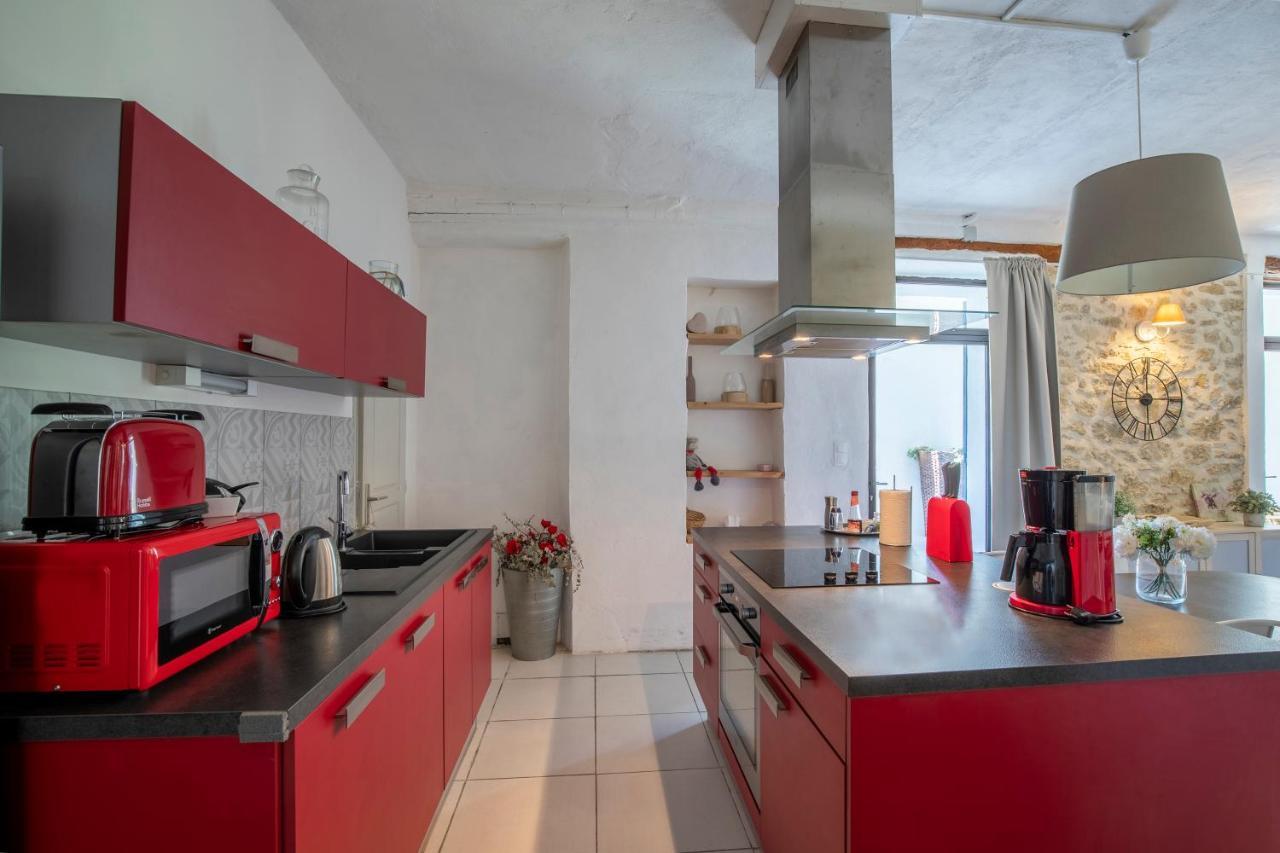Portail Du Ventoux Central Luxe Jardin Linge Fourni Malaucène Dış mekan fotoğraf