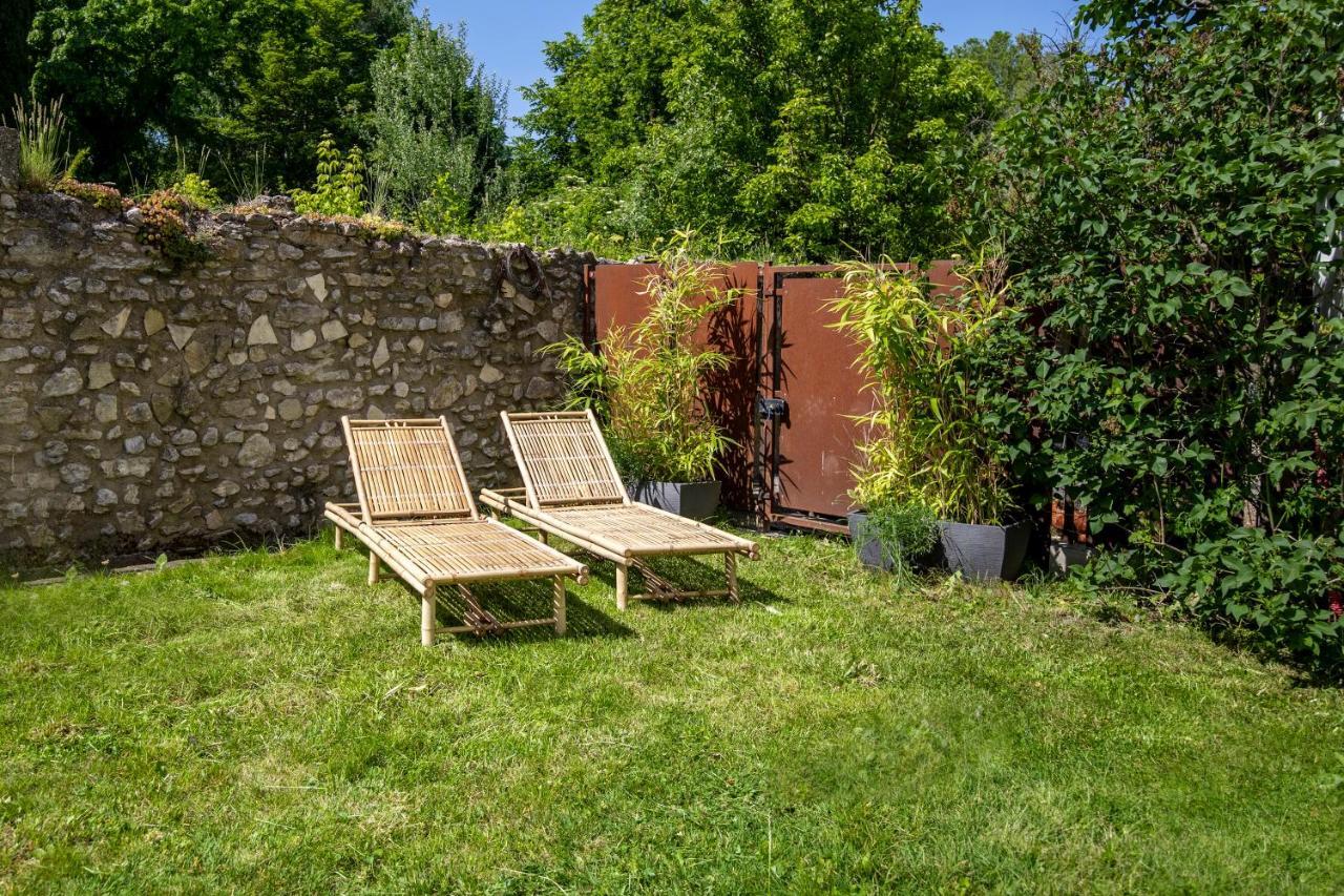 Portail Du Ventoux Central Luxe Jardin Linge Fourni Malaucène Dış mekan fotoğraf