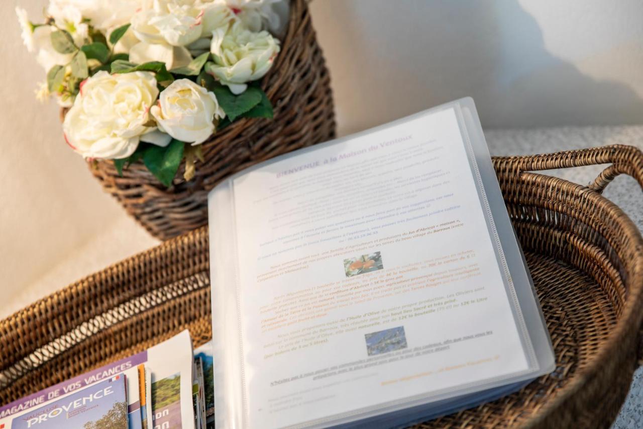 Portail Du Ventoux Central Luxe Jardin Linge Fourni Malaucène Dış mekan fotoğraf